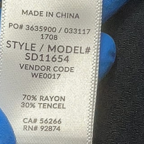 Splendid Black Button-Down Tunic - Picture 6 of 8